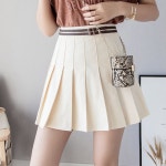 LATELY(레이틀리) [레이틀리] [디엠보고] 다나 A라인 미니스커트 ST003