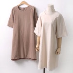 LATELY(레이틀리) [레이틀리] 루즈핏 투버튼 끈 A라인 DCH5621 나시 꽃 원피스