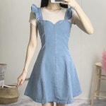 LATELY(레이틀리) [레이틀리] [마쉬옐로우] 여성여름 트위드 손예 미니 원피스 (2colors)