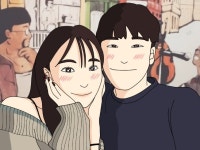 캐리커쳐·인물 외주:  인물 드로잉, 캐리커쳐 (디지털 드로잉, 손그림) 그려드립니다 크몽