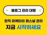 현직 마케터의 블로그 최적화 퍼스널 관리 - 크몽
