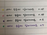 캘리그라피∙폰트∙사인 전문가 써니손글씨 - 크몽