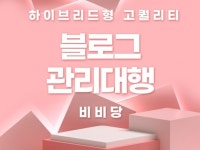 블로그 관리 제작 - 크몽 서비스 검색