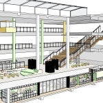 서울 도신초등학교 [그린스마트 미래학교] 인테리어 설계, 3D 공간 모델링 포트폴리오 - 크몽