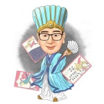 캐리커쳐 신바람 넘치는 신바람 이박사!!, 캐리커쳐 포트폴리오 - 크몽