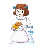 더스텔라 베이글카페 캐릭터, 일러스트 포트폴리오 - 크몽