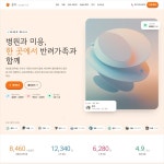 몽치 동물병원·미용, 홈페이지 신규 제작 포트폴리오 - 크몽