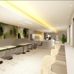 [카페] 중랑천 만남의광장, 3D 공간 모델링 포트폴리오 - 크몽