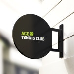[테니스 클럽] 에이스 테니스 클럽 로고 제작, 로고 디자인 포트폴리오 - 크몽