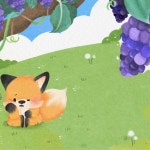 [동화]여우와 포도, 일러스트 포트폴리오 - 크몽