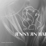 헤어샵 JENNYJIN HAIR로고디자인, 로고 디자인 포트폴리오 - 크몽