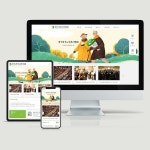 경기재가노인복지협회 홈페이지, 홈페이지 신규 제작 포트폴리오 - 크몽