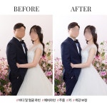 [웨딩 스튜디오 촬영본] 인물 및 배경 보정, 사진 보정 포트폴리오 - 크몽