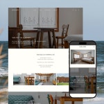 신리스테이ㅣ주문진 감성 독채 홈페이지, 템플릿형 홈페이지 포트폴리오 - 크몽