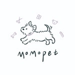 반려동물 미용샵 모모펫 제작, 로고 디자인 포트폴리오 - 크몽