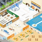 사회복지관 사회재난대응 복지서비스 박람회 가상공간맵 디자인, 메타버스 포트폴리오 - 크몽