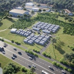 대명에너지 발전소 조감도, 3D 공간 모델링 포트폴리오 - 크몽