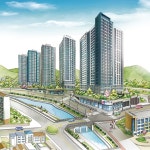 거제 한신 더 휴 아파트 일러스트, 명함 포트폴리오 - 크몽