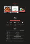 에프앤비(F&B) 프랜차이즈 홈페이지, 랜딩페이지 포트폴리오 - 크몽