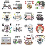 지식재산위원회 이모티콘 제작, 이모티콘 포트폴리오 - 크몽