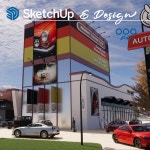 카센터 세차장 오토워시 모빌리티 클럽 - 버니 오토 워시, 3D 공간 모델링 포트폴리오 - 크몽 카센터  세차장 오토워시  모빌리티 클럽 - 버니... 