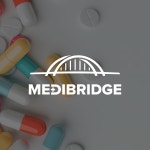 의약품 유통 브랜드 메디브릿지 MEDIBRIDGE 로고+명함 디자인, 로고 디자인 포트폴리오 - 크몽