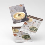 할매손칼국수 a5 양면 전단, 명함 포트폴리오 - 크몽