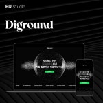 디그라운드 웹 UI/UX 디자인, 웹 UI·UX 포트폴리오 - 크몽 디그라운드 웹  UI/UX 디자인, 웹 UI·UX 포트폴리오 - 크몽