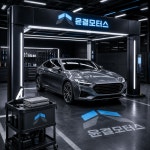윤결모터스 자동차 세차 정비 로고 디자인, 로고 디자인 포트폴리오 - 크몽