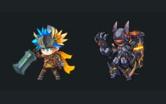 캐릭터원화 - 크몽 포트폴리오 검색