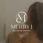 뷰티샵 MERRY J 로고 디자인 제작, 로고 디자인 포트폴리오 - 크몽