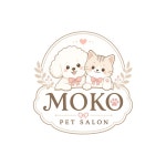 MOKO PET SALON 펫살롱 캐릭터 로고 디자인, 로고 디자인 포트폴리오 - 크몽