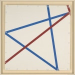 François Morellet | Blue-red (1982) | Artsy