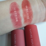 네이처리퍼블릭 리얼 매트 립스틱 [09 펌킨 브라운] 파워리뷰 by wldbs33692 - 언니의파우치