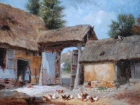Farmyard with Poultry | Art UK