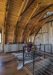 Best Kitchen Pendant Photos from A Guest Barn in Jackson, Wyoming, Fuses Modern and Rustic Elements - Dwell Best Kitchen Pendant... 