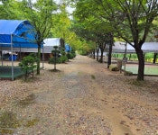 캠핏 | 철원하오재캠핑장 | 그늘막방부목 데크