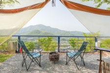 캠핏 | 동두천 파인힐빌리지캠핑장 | 글램핑 커플존🏕️