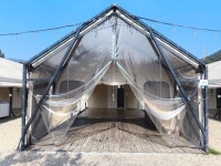 캠핏 | 포천 라온 글램핑&오토캠핑장 | 타프존 외부천막,주방화장실