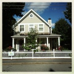 White Picket Fence | distractedhausfrau | Blipfoto White Picket Fence | distractedhausfrau