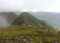 Walk Report - The Five Sisters: slippery when wet! • Walkhighlands Walk Report - The Five Sisters: slippery when wet!