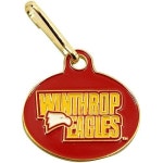 NEW! Winthrop Eagles U Can Zip It Gym Bag, Luggage, Jac NEW! Winthrop Eagles U Can Zip It Gym Bag, Luggage, Jacket, Purse Zipper Pull
