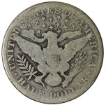 1913 Barber Half Dollar Grade G-4