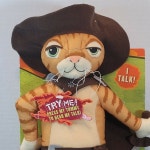 Shrek 2 Puss in Boots Talking 12 Plush Dream Works 200 Shrek 2 Puss in Boots Talking 12 Plush Dream Works 2004 NIB New Working