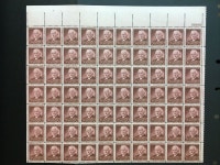 1954 sheet - George Eastman Kodak Sc# 1062