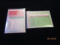 1975 1976 TOPPS BASEBALL 2 LOT TOMMY JOHN LOS ANGELES D 1975 1976 TOPPS BASEBALL 2 LOT TOMMY JOHN LOS ANGELES DODGERS G3894