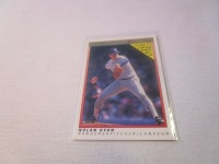 1991 O PEE-CHEE PREMIER NOLAN RYAN TEXAS RANGERS CARD # 1991 O PEE-CHEE PREMIER NOLAN RYAN TEXAS RANGERS CARD #102 G1331