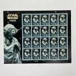 STAR WARS YODA US 2007 SCOTT 4205 MOVIE CHARACTER 20 VF STAR WARS YODA US 2007 SCOTT 4205 MOVIE CHARACTER 20 VF 41c SOUVENIR... 