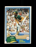 1981 MIKE MORRIS OPC #55 O-PEE-CHEE ATHLETICS *G4981