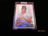 APARICIO 2005 TOPPS PRISTINE REFRACTOR UNCIRCULATE LUIS APARICIO 2005 TOPPS PRISTINE REFRACTOR UNCIRCULATED WHITE SOX 421/549 G3929